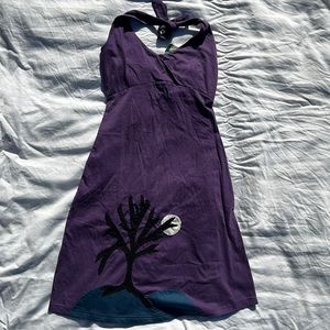 NWT Synergy Embroidered Halter Dress